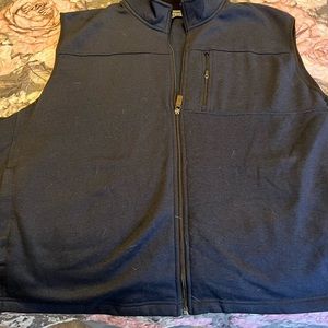 IZOD VEST NAVY MENS 3XL